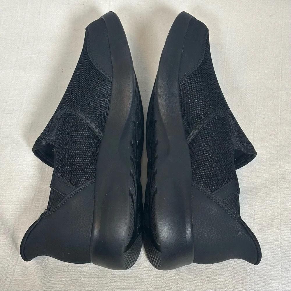 Skechers S Sport Presley Hands Free Step-Ins Slip-On Sneakers-Black-Men Size 10